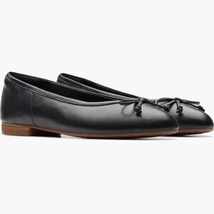 Clarks Fawna Lily Black Ballet Flat